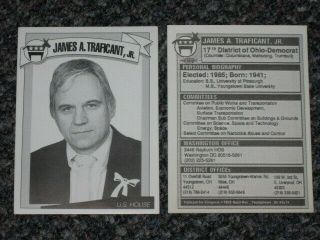 Rare Pair 2 Congress James Jim Traficant Youngstown Ohio Trading Cards