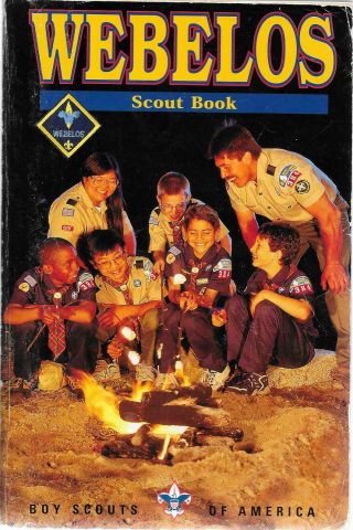 2001 Webelos Handbook Cub Vintage Boy Scouts Of America Bsa Book