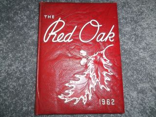 The Red Oak Yearbook 1962 Rancocas Valley Regional High School Mount Holly Nj
