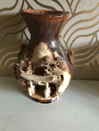 Fabulous Japanese Banko Ware Vase
