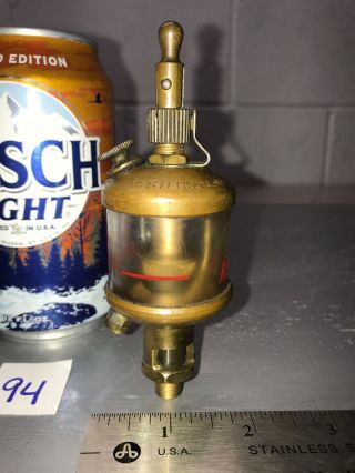 Essex Brass Corp Oiler For Hit Miss Gas Engine Steampunk Vintage Antique