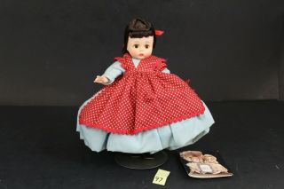 Vintage Madame Alexander Doll Jo 781 Os97