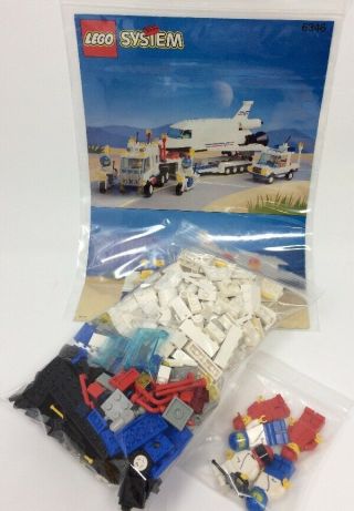 LEGO Set 6346 SHUTTLE LAUNCHING CREW - Vintage 90s Space Kit - 100 COMPLETE,  No Box 6