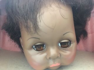 1974 Madame Alexander African American Pussy Cat Doll Never Displayed 18 
