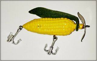 Unknown Maker Vintage Ear Of Corn Novelty Fishing Lure C.  1950s - 60s