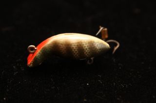 Old Vintage Wooden Fishing Lure - Tango - Pike Scale - 1 7/8 " - $1 Ship