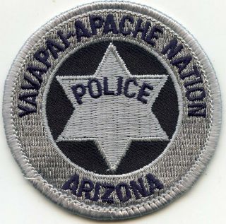 Yavapai Apache Nation Arizona Az Small Tribal Police Patch