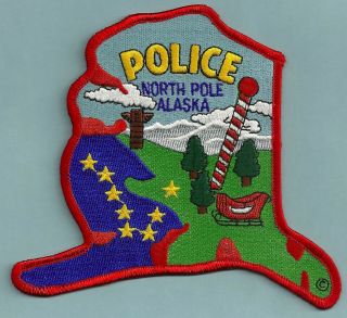 North Pole Alaska Police Patch