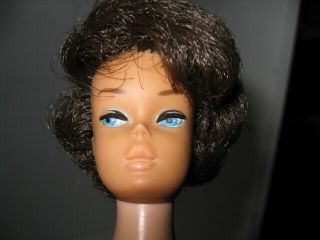 Vintage Dark Brunette Bubble Cut Barbie Doll - Tlc