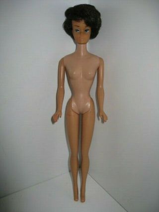Vintage Dark Brunette Bubble Cut Barbie Doll - TLC 2