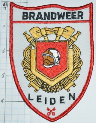 Germany,  Leiden Brandweer Feuerwehr Fire Dept Patch
