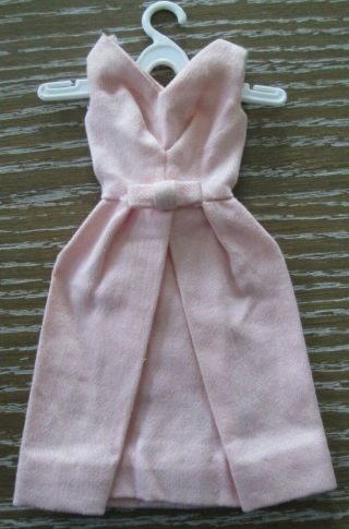 Vintage Barbie Pink Belle Dress Fashion Pak 1962