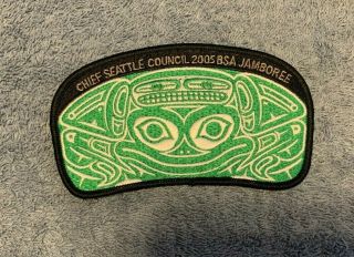 Bsa Chief Seattle Council 2005 National Jamboree Jsp (green)