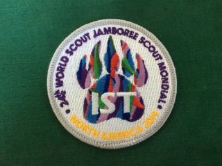 2019 World Scout Jamboree Ist Patch Bear Claw