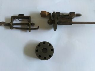 Antique Watchmakers Lathes And 1 Tool