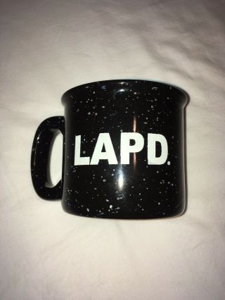 Los Angeles Police Department Coffee Cup Mug Lapd Ceramic