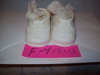 Vintage White Baby Doll Shoes W/socks 4 Tiny Tears,  Betsy Wetsy & Other Doll F4