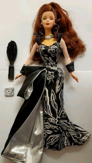 Barbie Charity Ball Cota Doll Special Edition 1997 Gala Black Metallic Gown