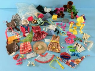 Vintage Mattel Barbie Skipper Doll Clothes,  Shoes,  Accessories