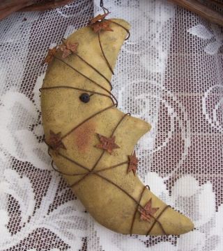 Primitive Harvest Moon Ornie Pattern Mailed Quick And Easy Halloween Or Not