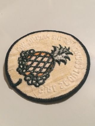 Vtg Girl Scout Patch Council Of The Pacific Islands Inc Hawaii Rare 4