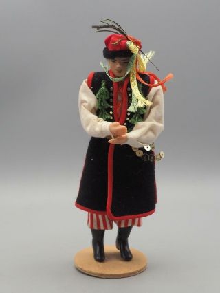 Vintage Polish Ethnic Doll Spoldzielna Pracy