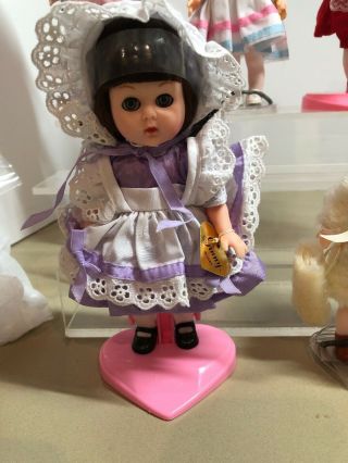 Set Of 5 VINTAGE GINNY DOLL 80 ' S ERA With Tags And Stands 5