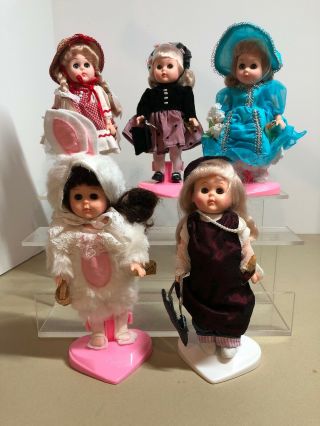 5 Vintage Ginny Doll 80 