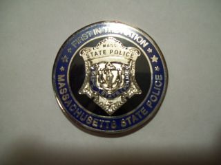 Massachusetts State Police Challenge Coin