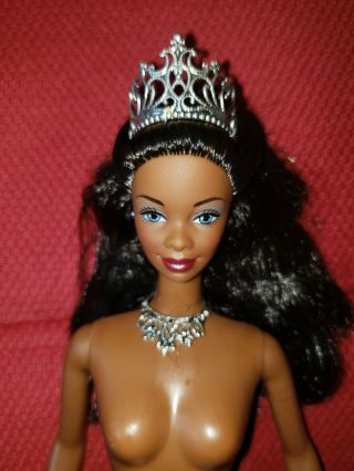 Vintage Barbie African American Holiday Nude Doll Ooak