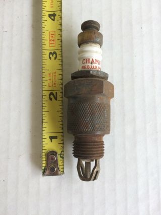 Antique Engine Spark Plug Champion Made In Usa