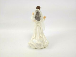Vintage Wedding Bride & Groom Cake Topper Figurine 4