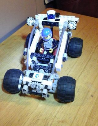 Vintage 1996 Lego Technic Coastal Cop Buggy 8230 With Driver Awesome
