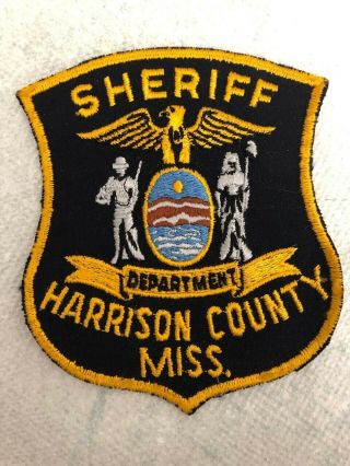 Old Second Issue Harrison County Mississippi Sheriff 