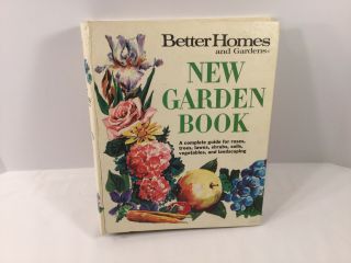 Vintage Better Homes And Gardens " Garden Book " Book 1971 5 - Ring Hc