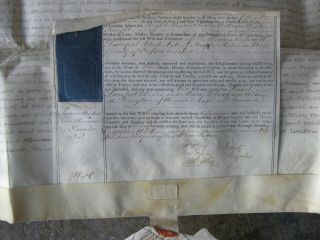 ANTIQUE 1794 STEEPLE ASHTON ENGLAND VELLUM INDENTURE MANUSCRIPT 