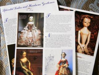 6p History Article - Favorite 18th Century Dolls Of John Noble - Queen Anne