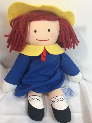 Vintage Madeline Doll 9.  5” Eden Toys 1990