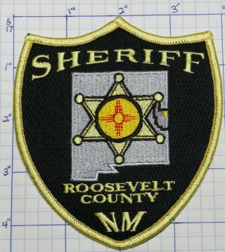 Mexico,  Roosevelt County Sheriff Dept Black Patch
