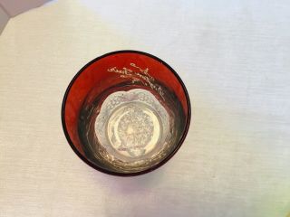 Antique 1911 Dayton Fair EAPG Ruby Flash Glass 3