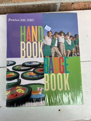 Junior Girls Scout Hand Book And Badge Book Set