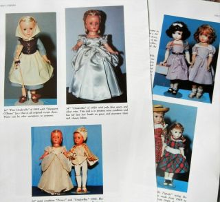 5p History Article,  Pics - VTG Madame Alexander Margaret O ' Brien Face Dolls 2