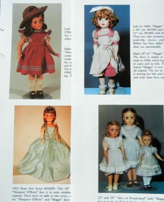 5p History Article,  Pics - VTG Madame Alexander Margaret O ' Brien Face Dolls 3