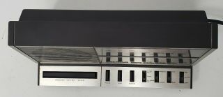 Vintage Retro SPARTUS AM/FM Digital Alarm Clock Radio Model 0115 - 61 6