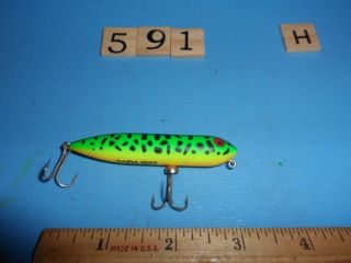 T0591 H Heddon Zara Puppy Spook Good Color Fishing Lure