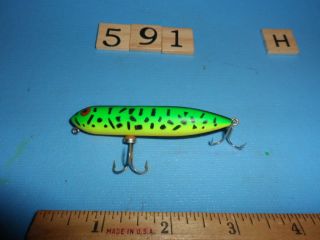 T0591 H HEDDON ZARA PUPPY SPOOK GOOD COLOR FISHING LURE 2