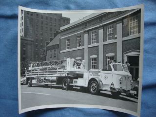 Old Photo - Baltimore City Fire Department - Truck 8