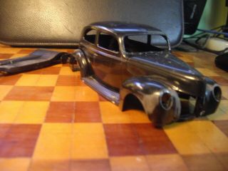 AMT Ford 1940 Sedan black body and parts Vintage 60 ' s or 70 ' s 5