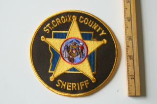Wi: St.  Croix County Sheriff Patch