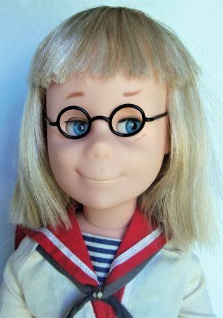 Mattel Vintage 24 " Charmin Chatty Cathy As Found,  Blonde Hair,  Blue Eyes